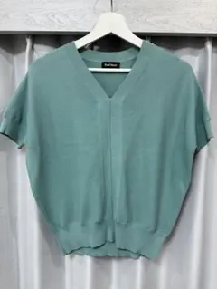 Paul Smith ミントグリーン Vネックサマーニットセット