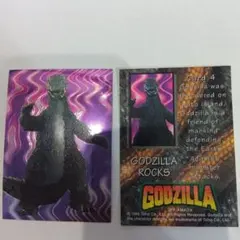 ゴジラ アマダ 3Dホログラムカード ゴジラ スペースゴジラ+スペース