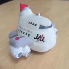 JAL 飛行機型ぬいぐるみキーホルダーのサムネイル