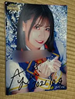 ⭐︎まとめ値引歓迎⭐︎ ※個人名記載有 荒井優希選手 直筆サインポートレート