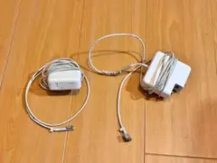 MacBook用電源アダプタ（ジャンク）２個と延長ケーブル４本セット