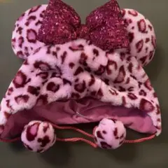 東京ディズニーリゾート レオパード柄帽子