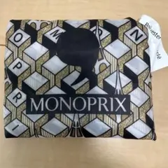 【新品未使用】MONOPRIX モノプリ エコバッグ 折りたたみ