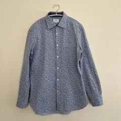 LANVIN en Bleu 綿100%花柄長袖シャツのサムネイル