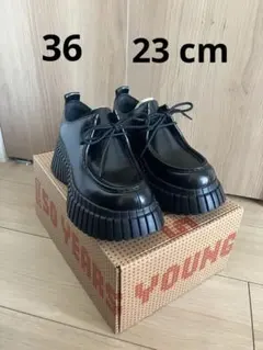 CAMPER カンペール Pix BCN ブラック 厚底ローファー 23cmのサムネイル