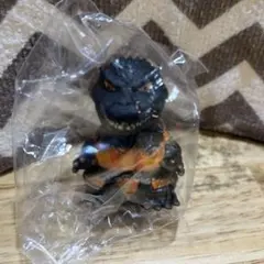 ゴジラソフビパペットマスコット　バーニングゴジラ　指人形　GODZILLA
