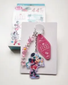 ディズニー sunny sunny summer キーチェーン ミニー