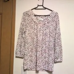 OFUON 七分袖ブラウスシャツ