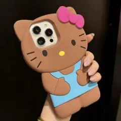 日焼けキティ スマホケース iPhoneケース