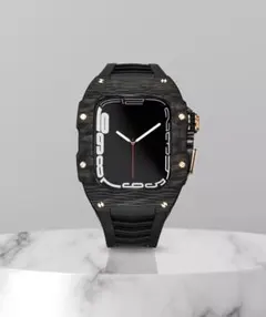 Applewatch Case Carbon Racing 時計 44 45
