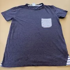 BASE CONTROL ポケットTシャツ 紺　ネイビー　01サイズのサムネイル