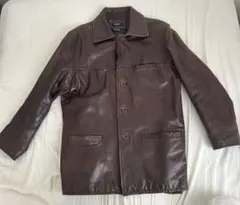 レザージャケット ブラウン
