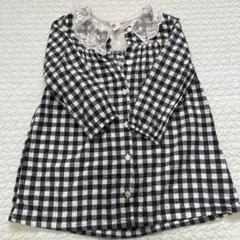 H&M ギンガムチェック ワンピース 90cm