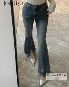 SHEIN フレアジーンズ