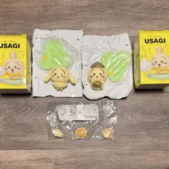 ちいかわ USAGI だらけフィギュアセット2,4【匿名配送】