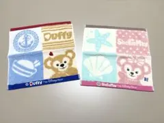 【美品】ダッフィー シェリーメイ ハンドタオル まとめ売り