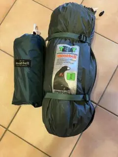 【希少アイボリー】モンベル ムーンライトテント 旧2型（専用グランドシート付）