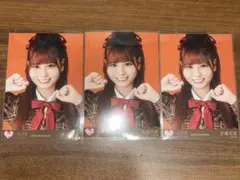 大場花菜 =LOVE イコラブ 生写真 ラブソングに襲われる 歌唱衣装