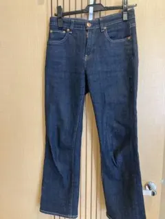 RED CARD ストレートデニム サイズ22 ダークブルー