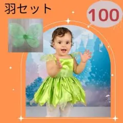 妖精 ティンカーベル コスプレ 羽セット　チュール 仮装　ハロウィン　100