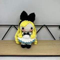 あみぐるみ リボン付きドール