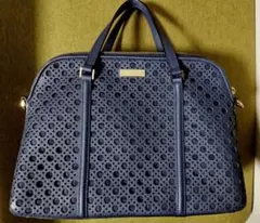 kate spade ネイビー トートバッグ