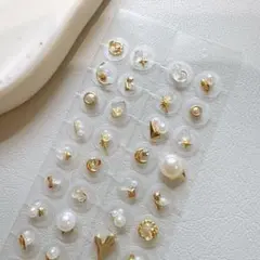 【まとめ買いがお得！】耳ツボジュエリー 2点セット 40粒