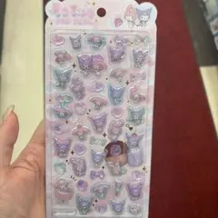 サンリオ マイメロ クロミ うるちゅるポップシール ボンボンドロップ