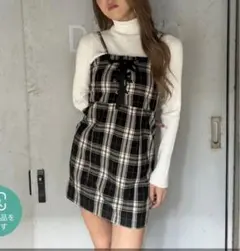 エゴイスト レースアップスリムキャミワンピース