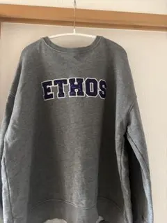 AMERICAN HOLIC ETHOS ロゴ スウェット M グレー