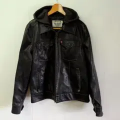 Levi's フェイクレザー フード付きジャケットのサムネイル