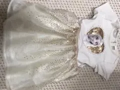 エルサ プリント ワンピース 120 H&M