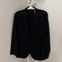 ユニクロ　ブラック テーラードジャケット