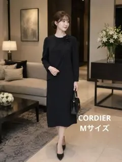 CORDIER ワールド 新品 ブラックフォーマル 冠婚葬祭 礼服 喪服 M