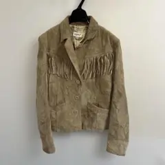 DOWBL フリンジ付きスエードジャケット 44 2025年最新】スエードフリンジジャケットの人気アイテム - メルカリ