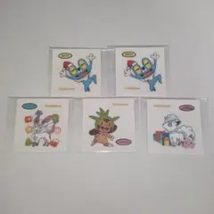 ポケモンデコキャラシール 【第214弾】5枚セット