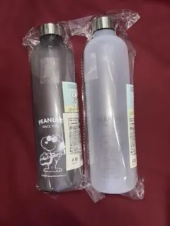 新品✨スヌーピータイムマーカー付きウォーターボトル二本セット