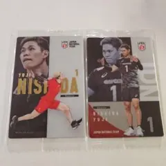 西田有志 バレーボール 日本代表 トレーディングカード