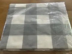淡いグレーチェック　生地セット
