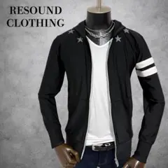 2026年最新】RESOUND CLOTHING タイプ：ジップアップ メンズ パーカー