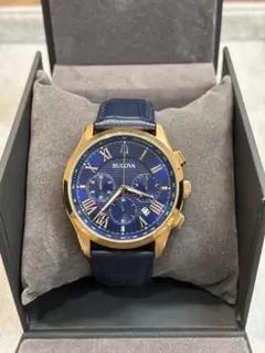 美品/BULOVA ブローバ クロノグラフ クォーツ 97B170のサムネイル