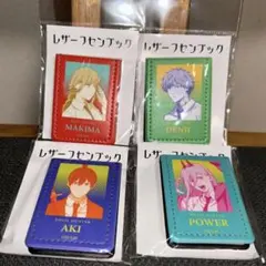 TSUTAYA限定　チェンソーマン　アニメ原画　レザーフセンブック　メモ帳 4個
