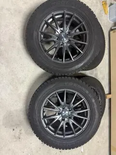 225/65R17⭐️YOKOHAMA⭐️CV⭐️グロスブラック⭐️アルミセット⭐️4本