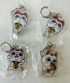 新品ダンダダン アクリルキーホルダー ターボババア招き猫四点セット