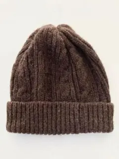 イギリス製 biack sheep ブラックシープニットキャップ ／ブラウン