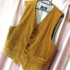 【SECTION SPINASH HOMME】コーデュロイベスト 　メンズ　XL