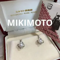 ミキモト MIKIMOTO クマモチーフ パールペンダントトップ シルバー