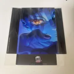 映画 鬼滅の刃 入場者特典 第2弾キービジュアル クリアスタンド 猗窩座