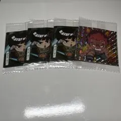 ナルト　ウエハースシール　4枚セット