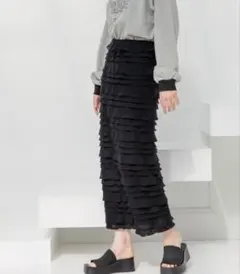 チビフリルタイトスカート　美品